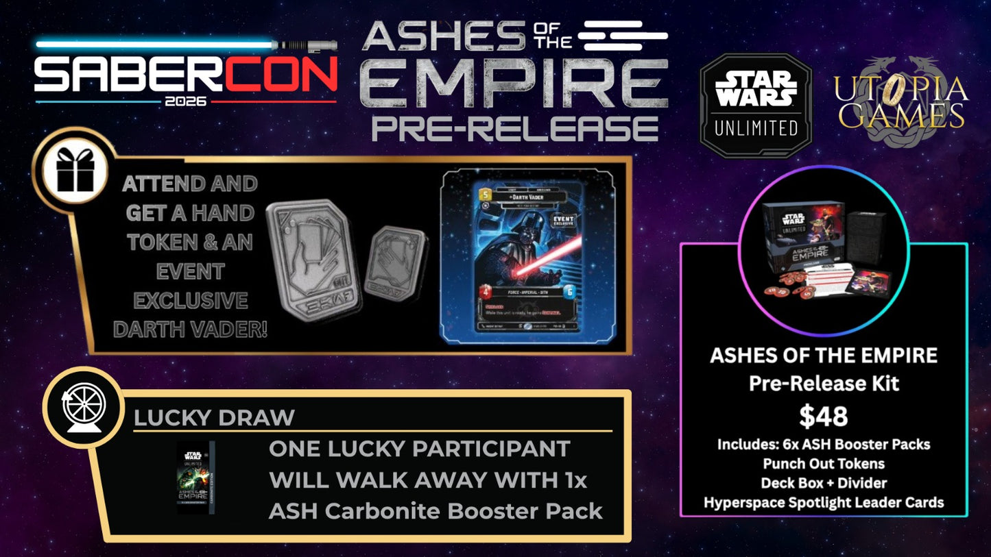 Ashes of the Empire Pre-Release Tournament